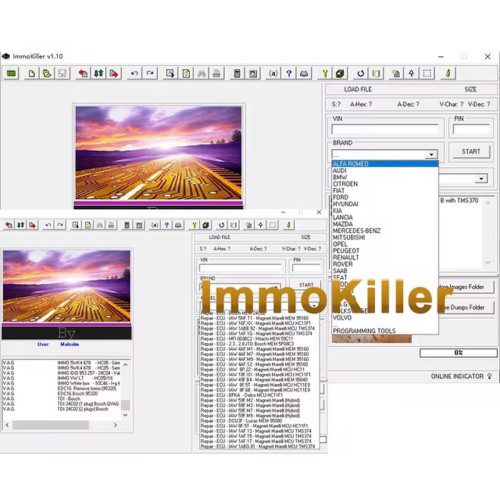 Встановлення програми IMMO Killer 1.10 для видалення іммобілайзера