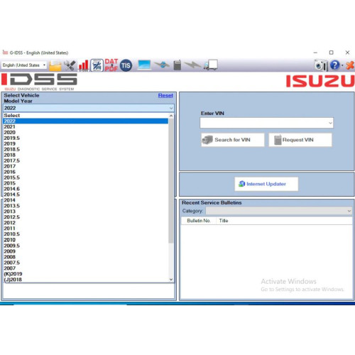 Установка программы ISUZU E-IDSS 08.2025