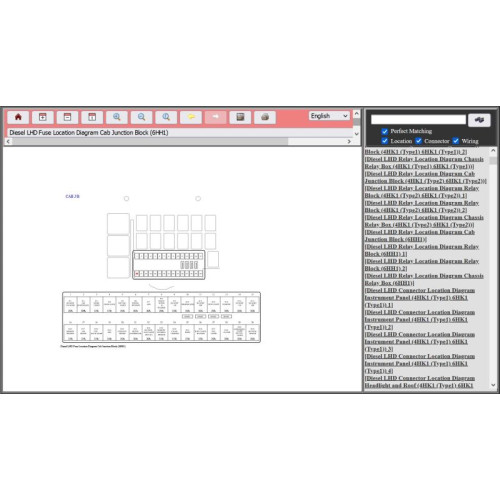 Мануалы ISUZU F, G Series 2008-2020, General Export Workshop, Wiring Diagrams