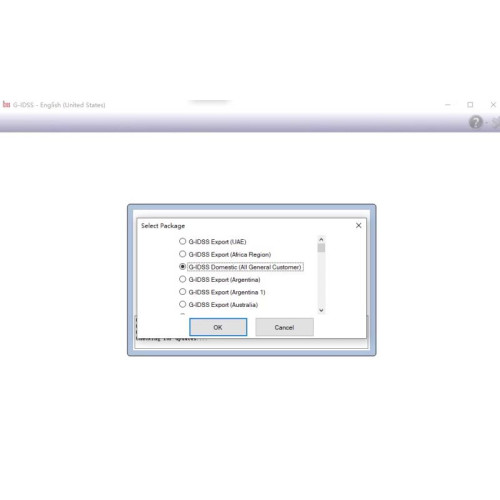 Установка программы ISUZU G-IDSS 2020
