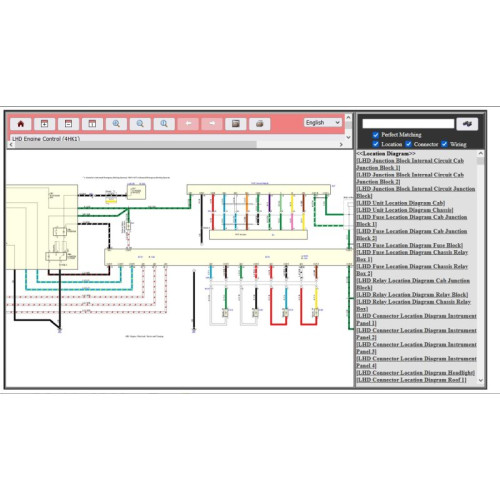 Мануалы ISUZU N Series 2018-2021 Europe, Turkey Workshop Manuals Wiring Diagrams
