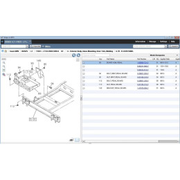 SSD 1 Тб с программой ISUZU WorldWide EPC 2019