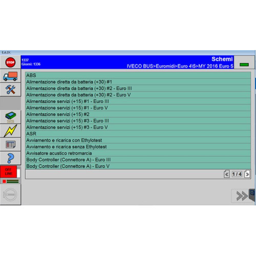 Услуга по установке программы Iveco EASY 14.1