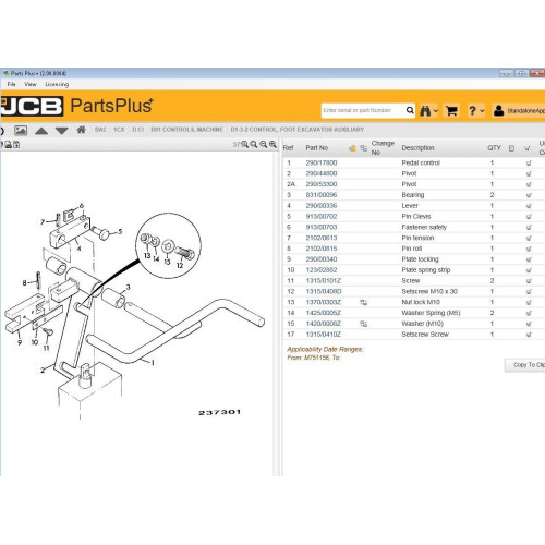 Установка программы JCB Parts Plus 2.00.0004