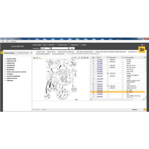 Установка программы JCB Service Parts Pro 2015