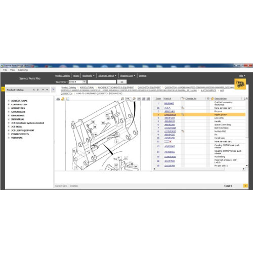 Установка программы JCB Service Parts Pro 2015