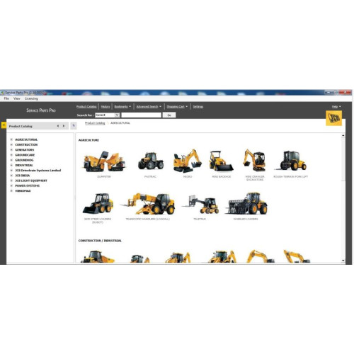 Установка программы JCB Service Parts Pro 2015