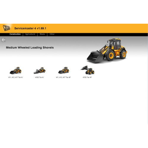 Установка программы JCB ServiceMaster 4