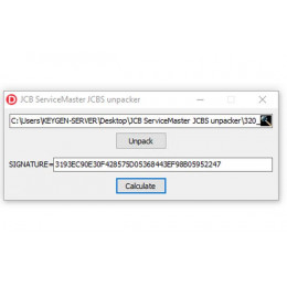 Установка программы JCB ServiceMaster Files Unpacker