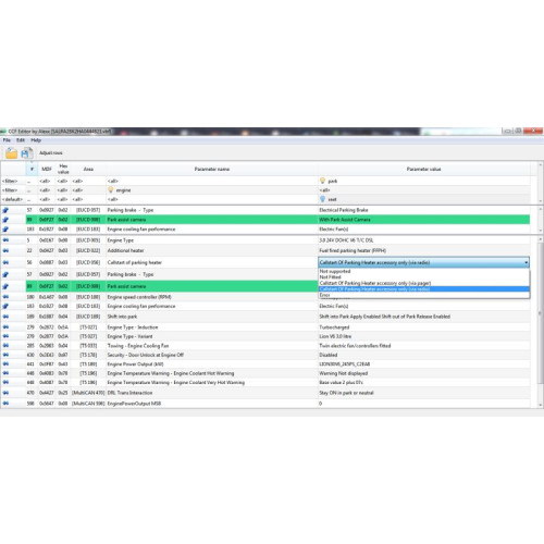 Установка программы JLR CCF Editor
