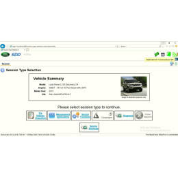 Установка программы Jaguar Land Rover JLR SDD 169