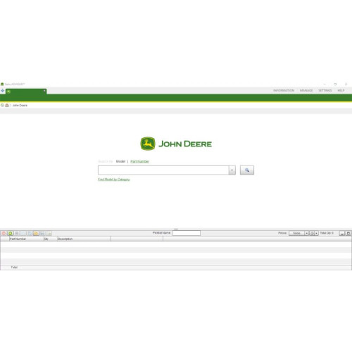 Установка программы John Deere + Hitachi Parts Advisor 2024