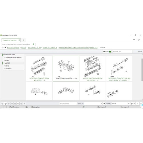 Установка программы John Deere Parts Advisor