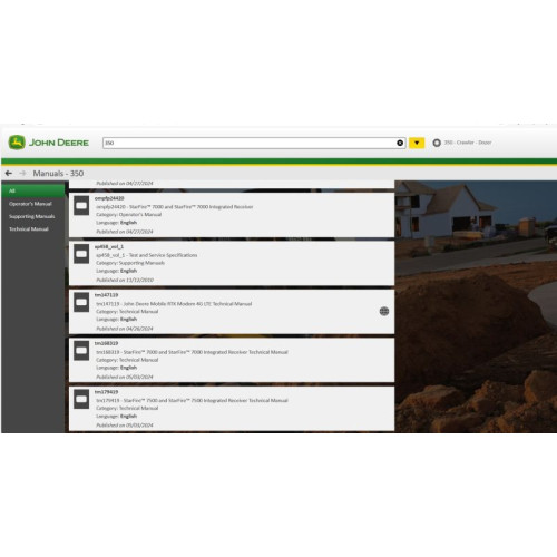Установка программы John Deere Service Advisor  5.3 05.2024 AG + CF (версия для диагностики)