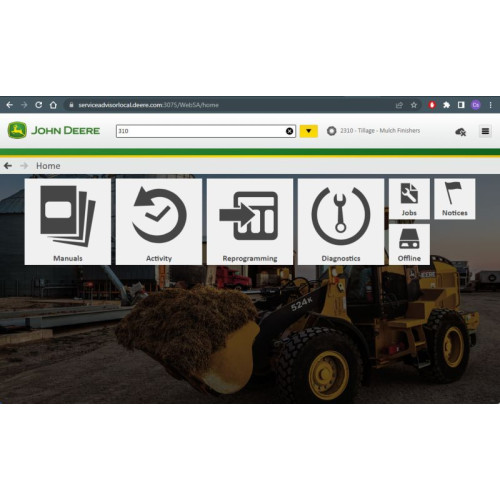 Установка программы John Deere Service Advisor  5.3 05.2024 AG + CF (версия для диагностики)