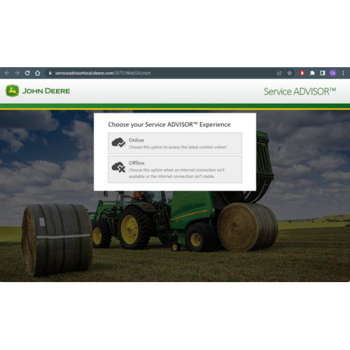 Установка программы John Deere Service Advisor  5.3 05.2024 AG + CF (версия для диагностики)