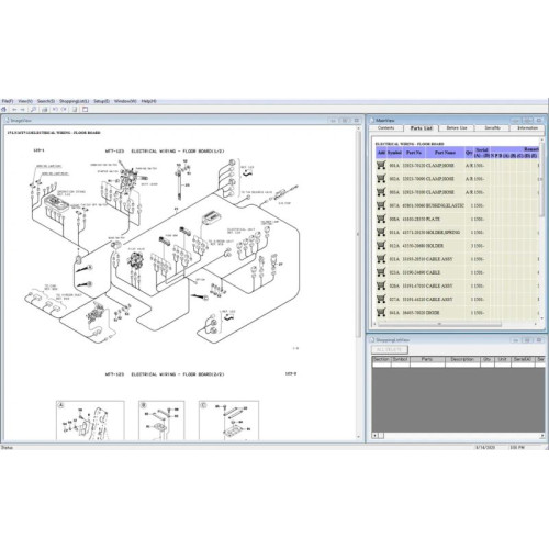 Установка каталога запчастей Kawasaki Construction Machinery EPC