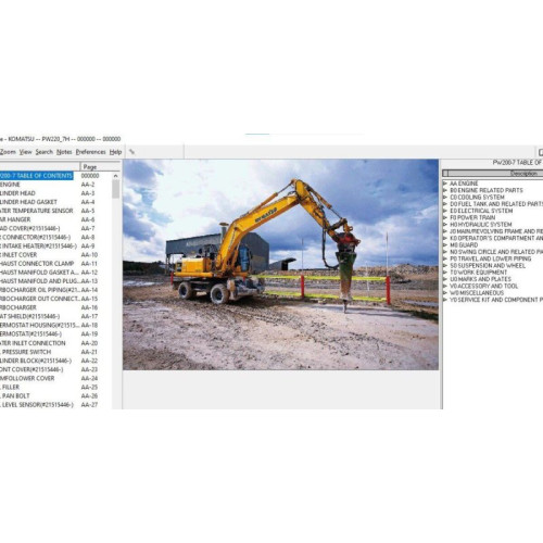 Установка программы Komatsu LinkOne CSS EPC EU 2022