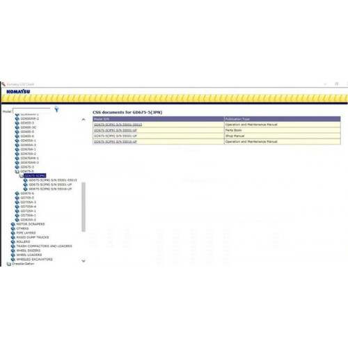 Мануалы Komatsu Operation, Maintenance, Shop Manuals 2018
