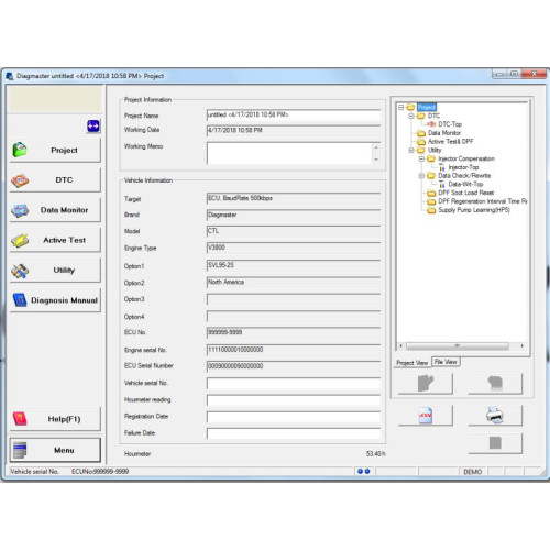 Установка программы для диагностики Kubota Diagmaster