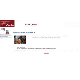 Установка программы Linde Truck Doctor 2016