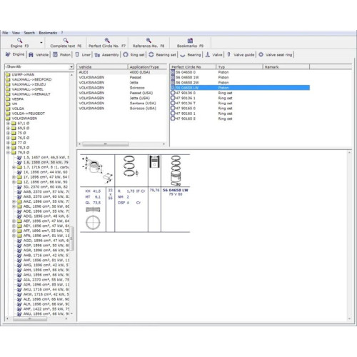 Установка программы MAHLE Aftermarket engine parts 2010
