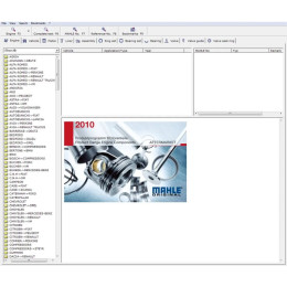 Установка программы MAHLE Aftermarket engine parts 2010