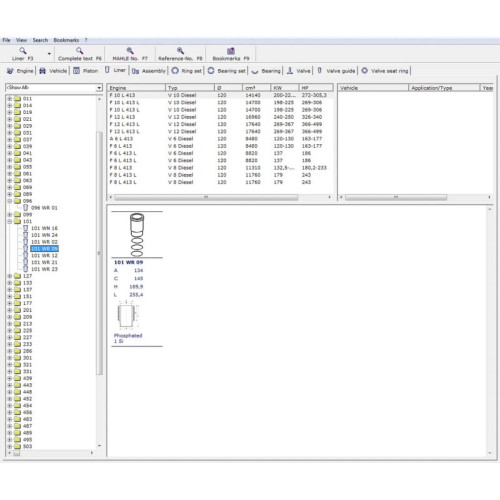 Установка программы MAHLE Aftermarket engine parts 2010