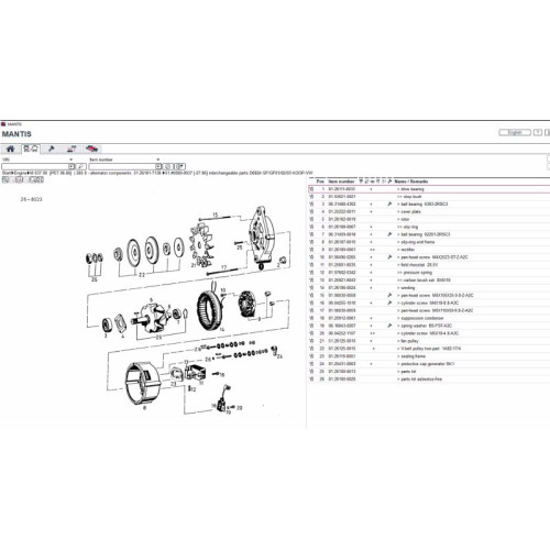 Установка каталога запчастей MAN Mantis EPC