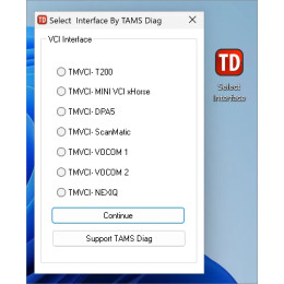 Установка программы MAN VCI Selector for Cats II