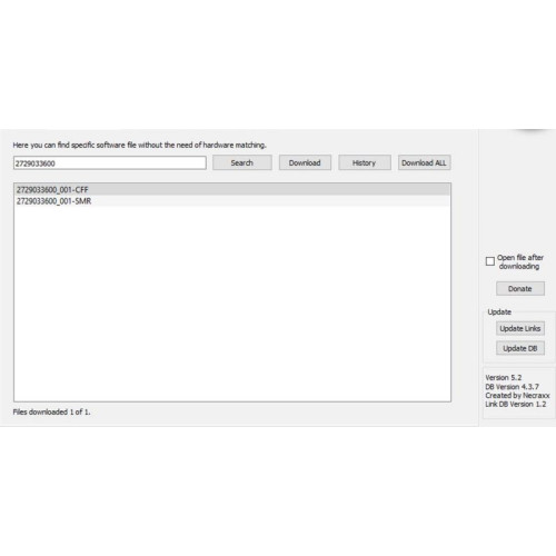 Установка программы Mercedes HW/SW/ECU name Finder