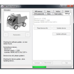 Установка программы Mercedes Truck Explorer 2.6 для специальных операций с коммерческим транспортом