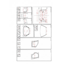Мануалы Mitchell Dimensions Catalog 2008-2020 - сборник руководств по геометрии кузова