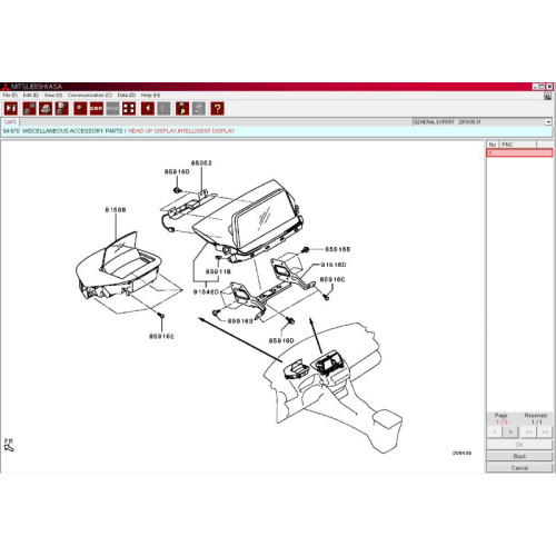 Установка программы Mitsubishi ASA (Europe + USA + Japan) каталог запасных частей Митсубиси