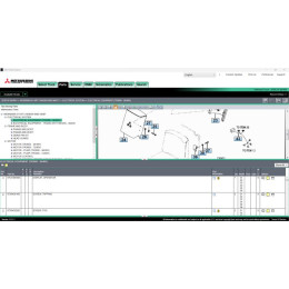 Установка программы Mitsubishi Forklift Trucks MCFE 12.2024 + Workshop Manuals