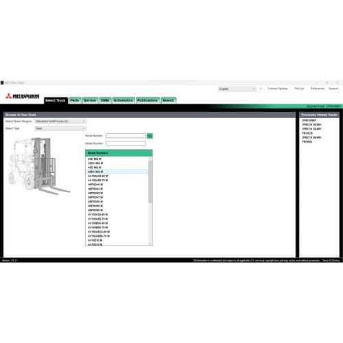 Установка программы Mitsubishi Forklift Trucks MCFE 12.2024 + Workshop Manuals