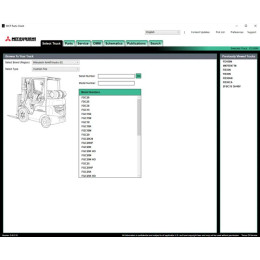 Установка программы Mitsubishi Forklift Trucks MCFE 2019