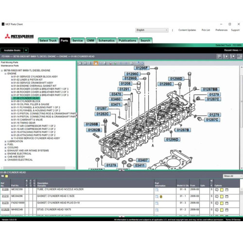 Установка программы Mitsubishi Forklift Trucks MCFE 2019
