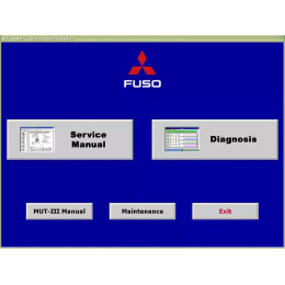 Установка программы Mitsubishi MUT III FUSO 2014