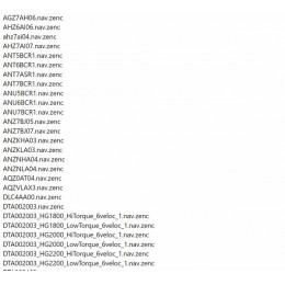 База файлов NavKal International Calibrations Flash files 2021