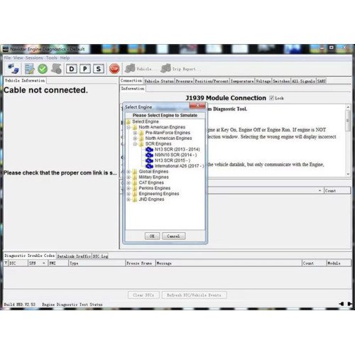 Установка программы Navistar Engine Diagnostics NED 06.2024