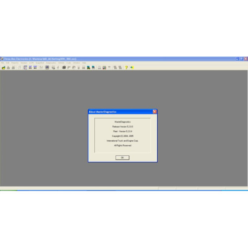 Установка программы Navistar International Master Diagnostics 5.2