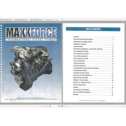 Установка Navistar MaxxForce Diagnostic, service manuals