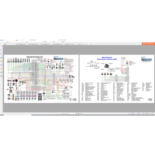 Установка Navistar MaxxForce Diagnostic, service manuals