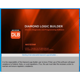 Установка программы Navistar international Diamond Logic Builder DLB