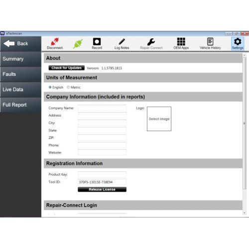Установка программы Nexiq eTechnician