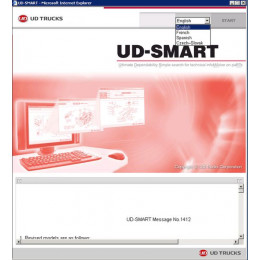 Установка программы Nissan Diesel UD Trucks Smart EPC 2015