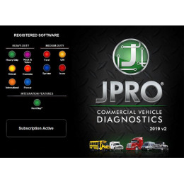 Установка программы Noregon JPRO Commercial Fleet Diagnostics 2019