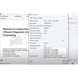 Установка программ диагностики VAG - ODIS Service, Engineering с привязкой под прибор