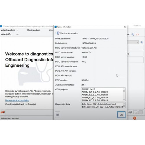 Встановлення програм діагностики VAG - ODIS Service, Engineering із прив'язкою під прилад